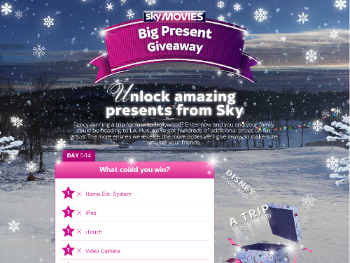Christmas Competition Prizes
